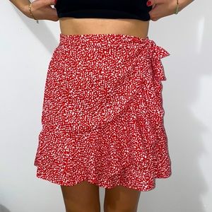 Shein Summer wrap skirt!